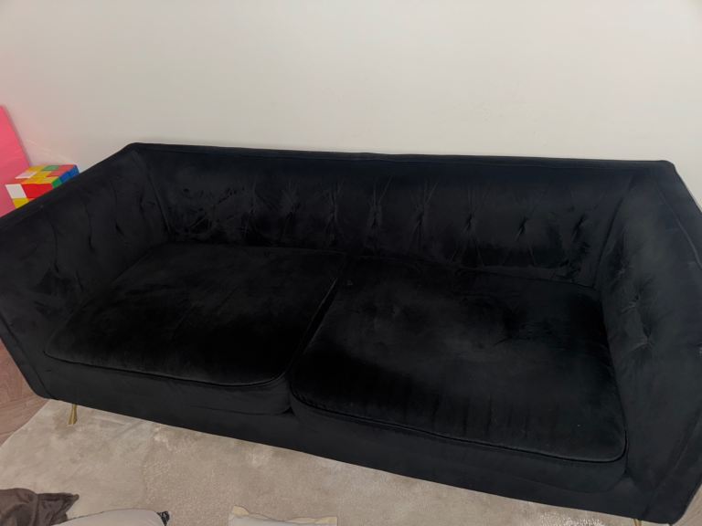 Black couch