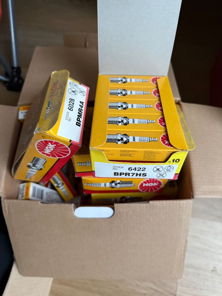 50+ brand new assortment of NGK spark plugs 