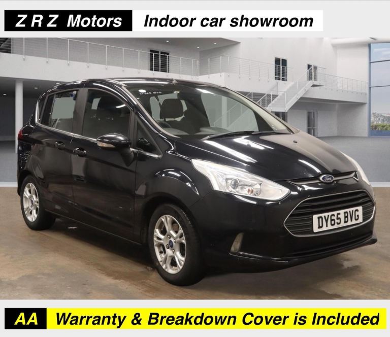 2015 Ford B-MAX 1.0T EcoBoost Zetec Euro 5 5dr MPV Petrol Manual
