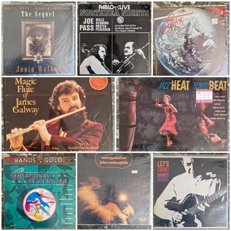Various Jazz, Blues & Soul Vinyl Records - Good Condition
