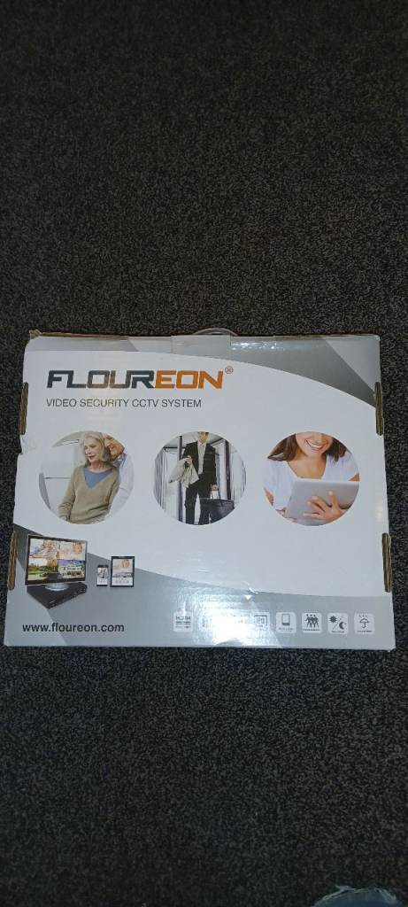 FLOUREON Video Security CCTV System - New, Unused