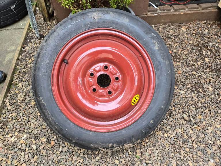 Spare car wheel