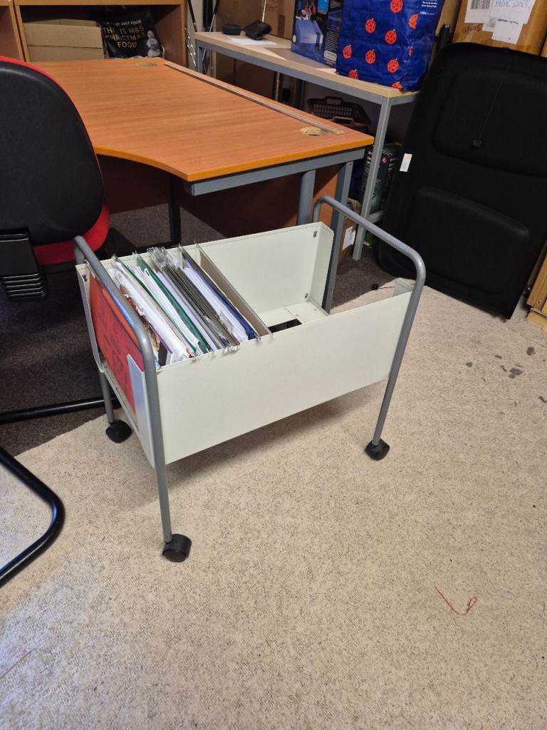 Filing cabinet trolley