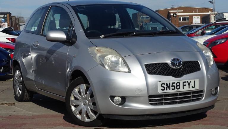 TOYOTA YARIS 1.3 VVT-i T3 Silver Manual Petrol 2009