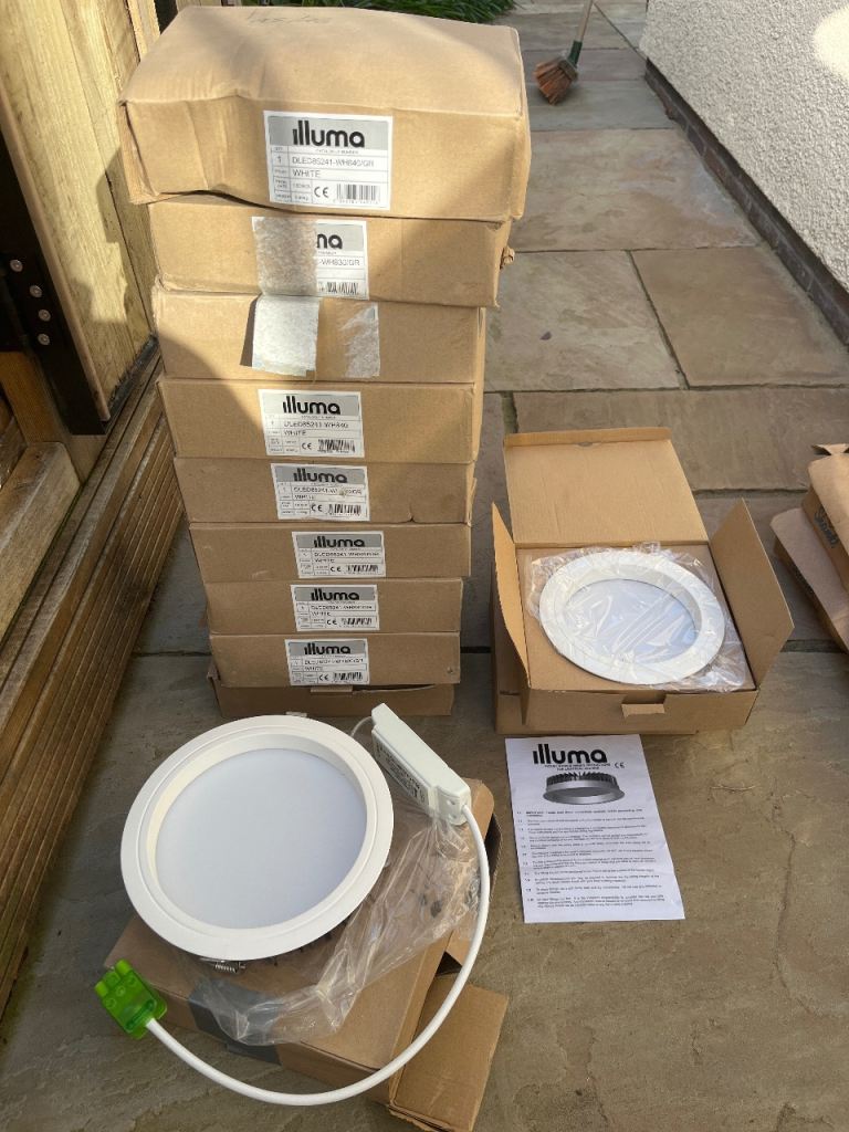 Brand New Commercial lighting job lot