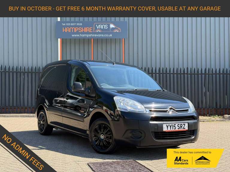 2015 Citroen Berlingo 1.6 HDi 625 Enterprise Panel Van 5dr Diesel Manual L1 (Euro 5) (135 g/km, 7...