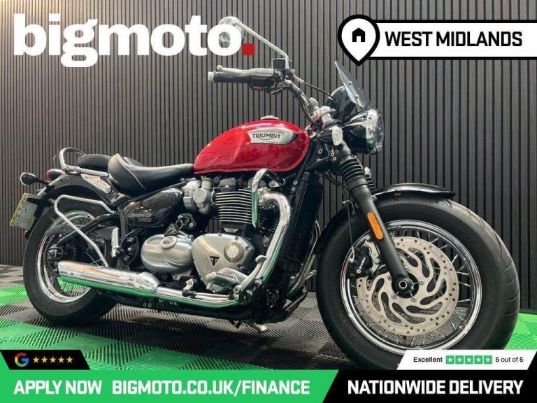 2018 68 TRIUMPH BOBBER FACTORY FINANCE SPECIALISTS APPLY NOW