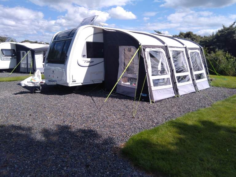 Caravan awning