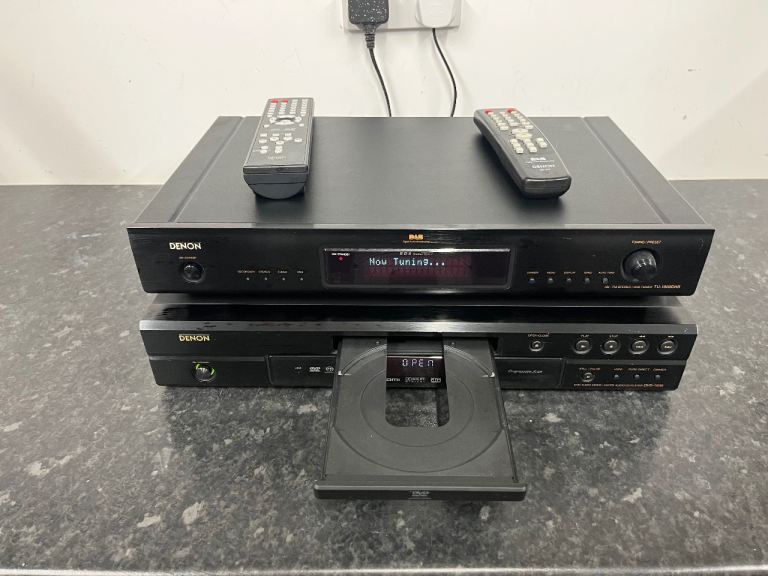 Denon DVD player and DAB/FM radio tuner
