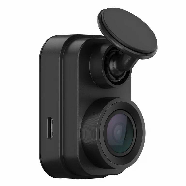 Garmin dashcam mini-2 with SD card and hard wire kit and box 