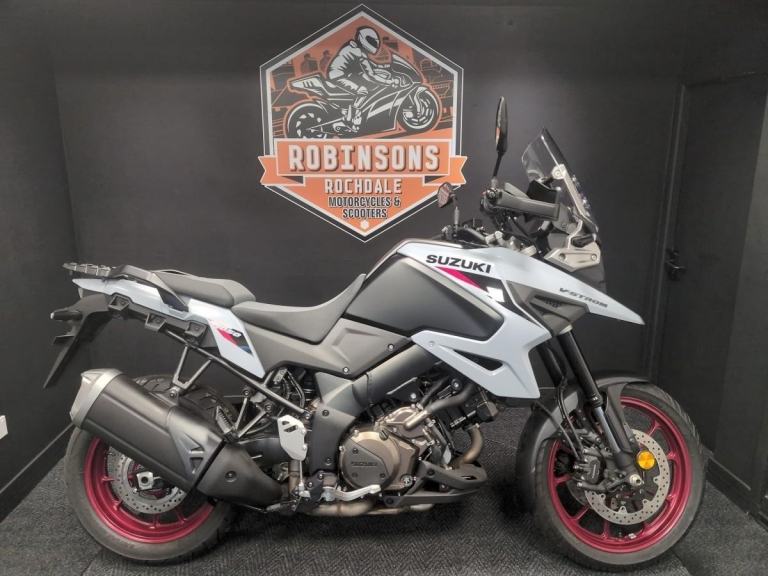 Suzuki V Strom 1050 choice colours Now available on 5.9% APR HP and PCP