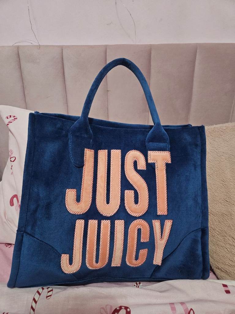 Blue juicy couture totebag