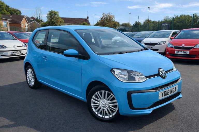 2018 Volkswagen up! 1.0 BlueMotion Tech Move Up 3dr HATCHBACK Petrol Manual