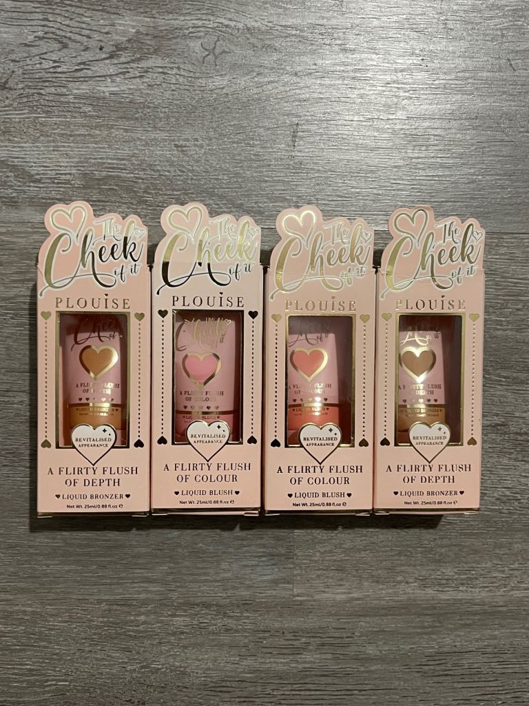 Brand new! Plouise liquid blush and bronzer bundle (RRP £60)