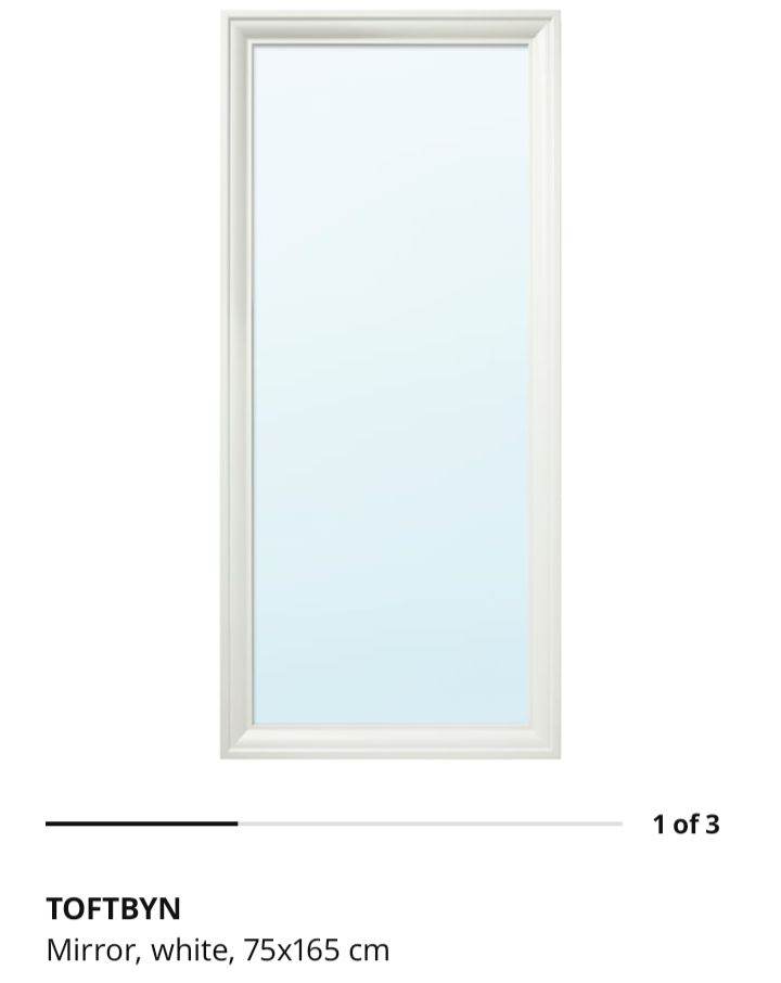 IKEA Toftbyn mirror - like new