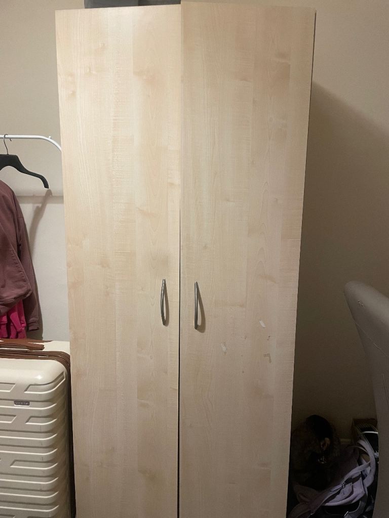Brown wardrobe 