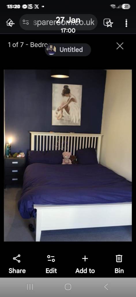 Double Room professional house share