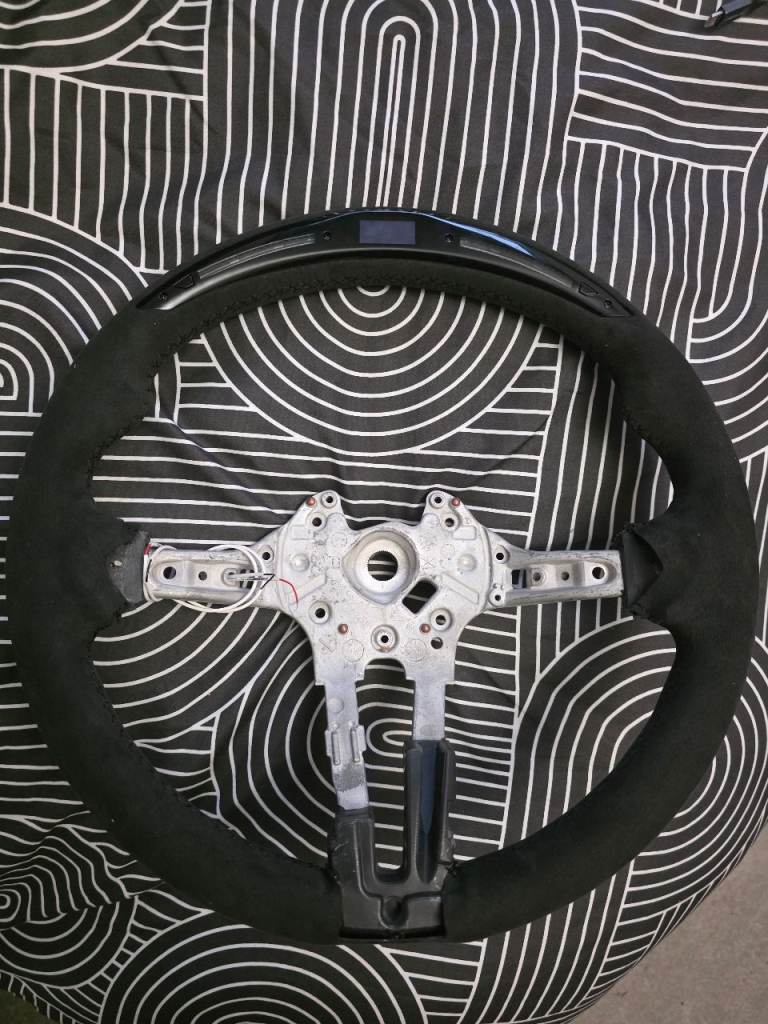 BMW F-Series M Performance LED Alcantara Steering Wheel