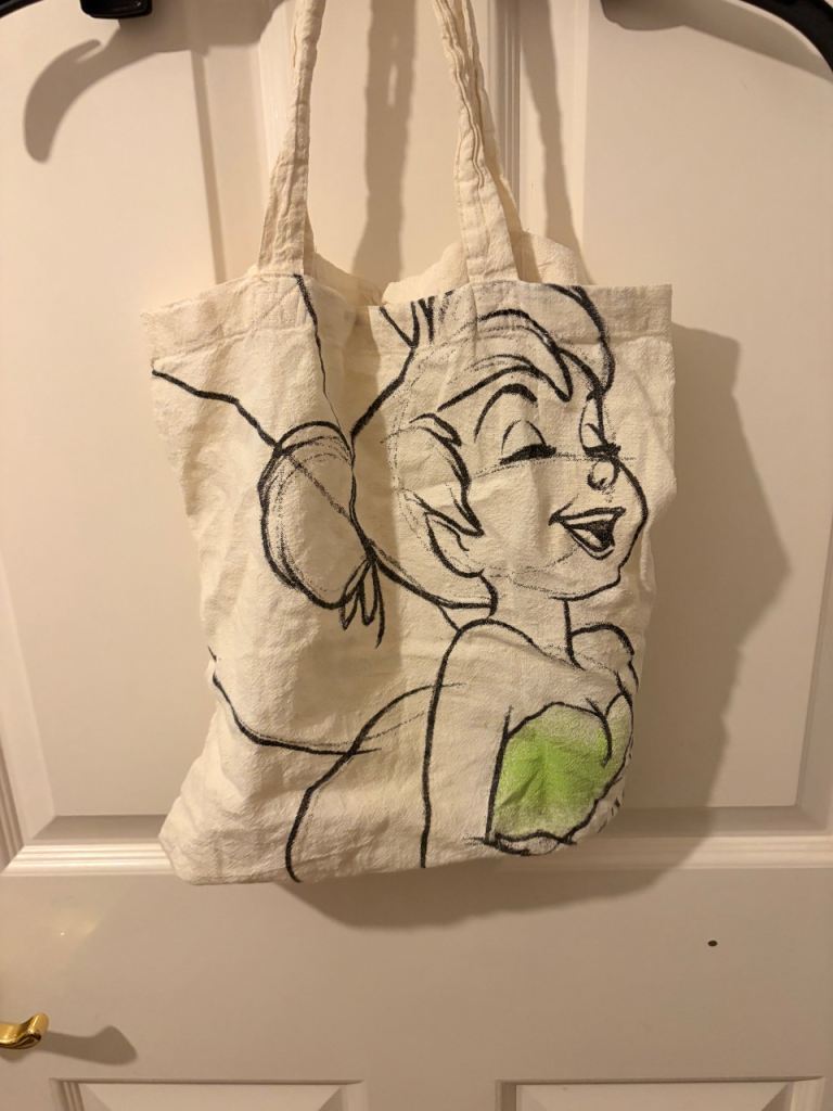 Tinkerbell tote bag 