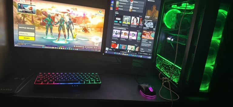 Gaming setup- full set up £500