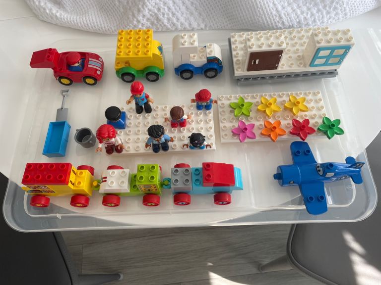 image for Selection of Duplo vehicles & people 