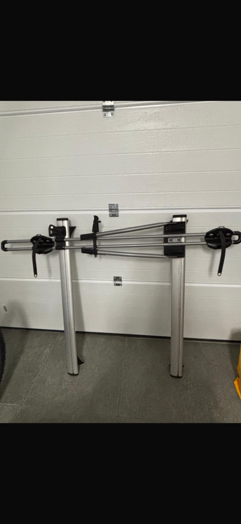 Cruz Roof Rack with Thule bike carrier