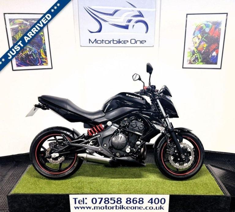 2011 07 KAWASAKI ER-6N 650 NAKED SPORT BLACKED OUT