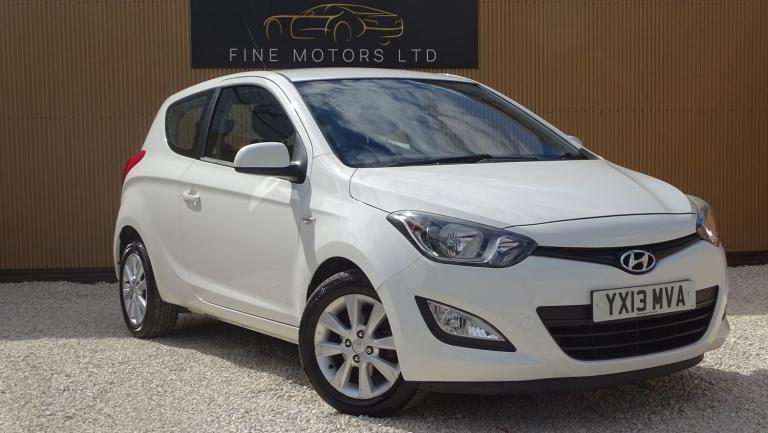 HYUNDAI I20 1.2 Active White Manual Petrol 2013