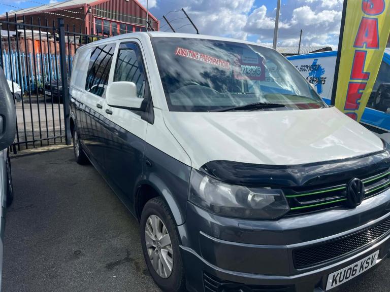 2006 VOLKSWAGON TRANSPORTER T5 2.5 PD 174 BHP LWB 1 YEAR S MOT 