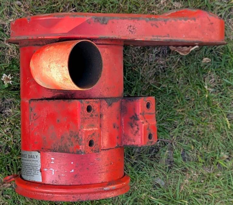 Vintage Oil Type Air Cleaner For Engine, Possibly Howard Rotavator