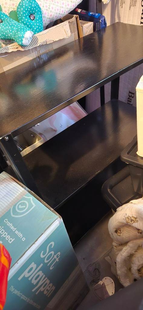 Metal ikea shelves  x2