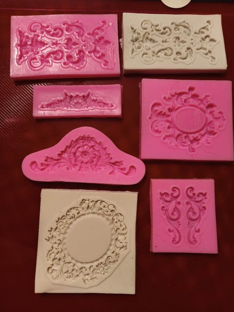 15 pc Various Silicone Moulds for Baking, Crafting, or Soap Making