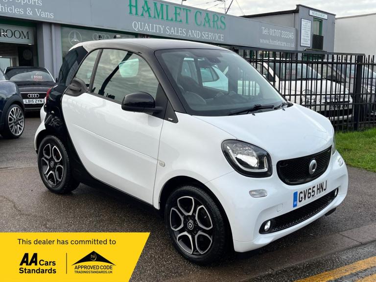 2015 Smart ForTwo 1.0 Prime (Premium Plus) Coupe 2dr Petrol Twinamic Euro 6