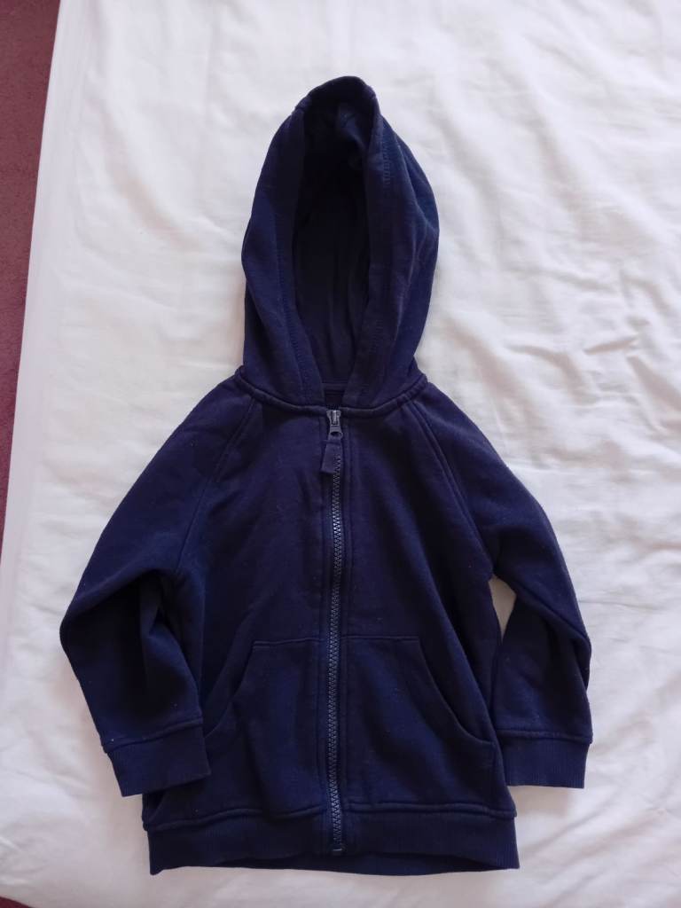 Navy Hoodie Age 2-3