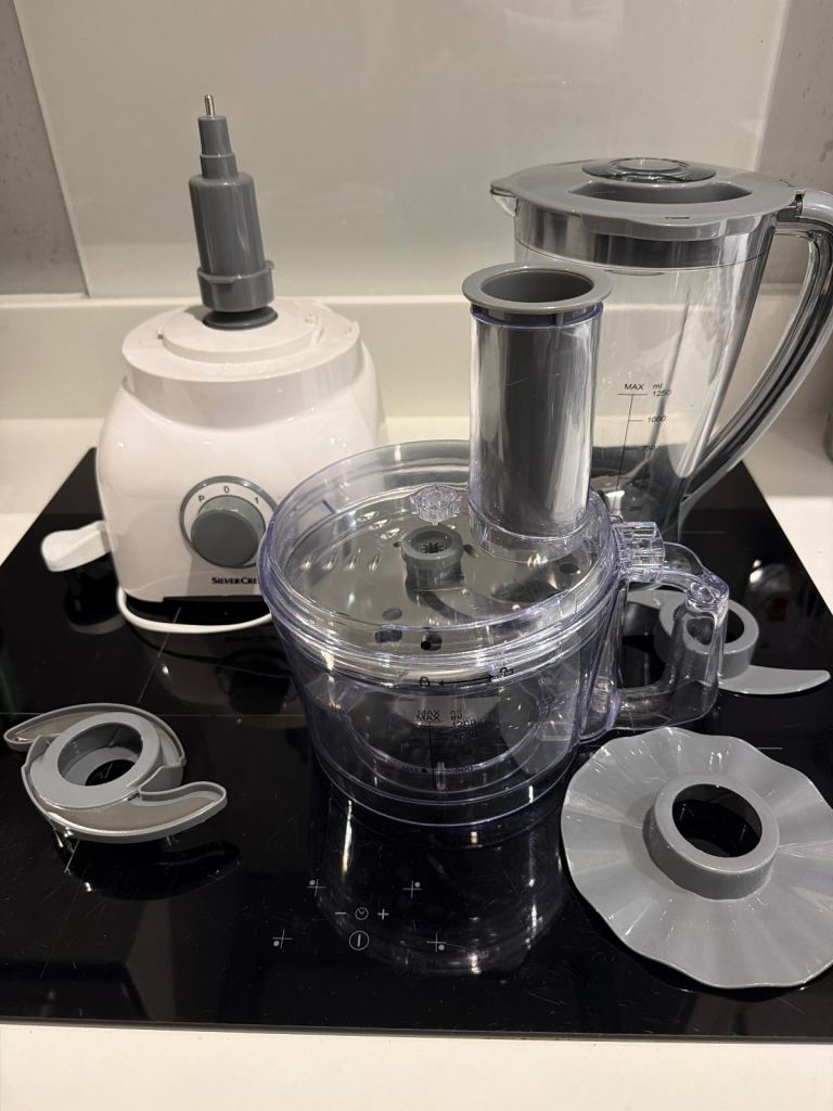 Tower Food Processor with Blender Attachment – Good Condition