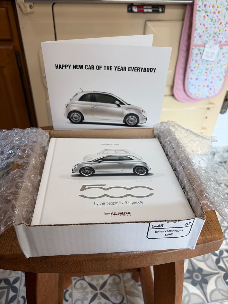 Fiat 500 coffee table book