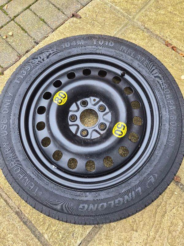 17" Nissan Qashqai Space Saver Spare Wheel