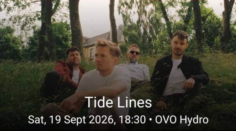 2x Tide Lines Tickets Glasgow