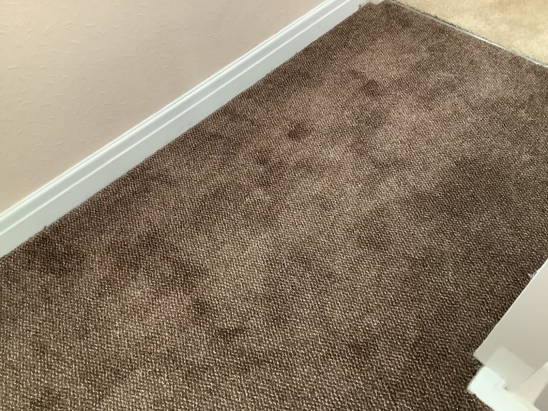 Abingdon stain free carpet, 2 x large offcuts, “espresso 16”