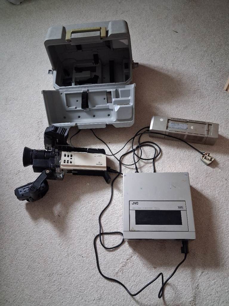 Vintage JVC video equipment