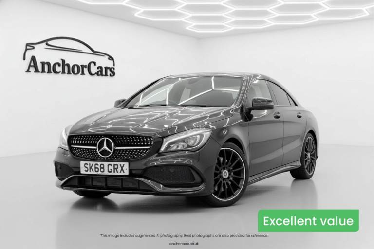 2018 Mercedes-Benz CLA CLA220d 2.1 AMG Line Night Edition Coupe 4dr Diesel 7G-DCT Euro 6 (s/s) (1...