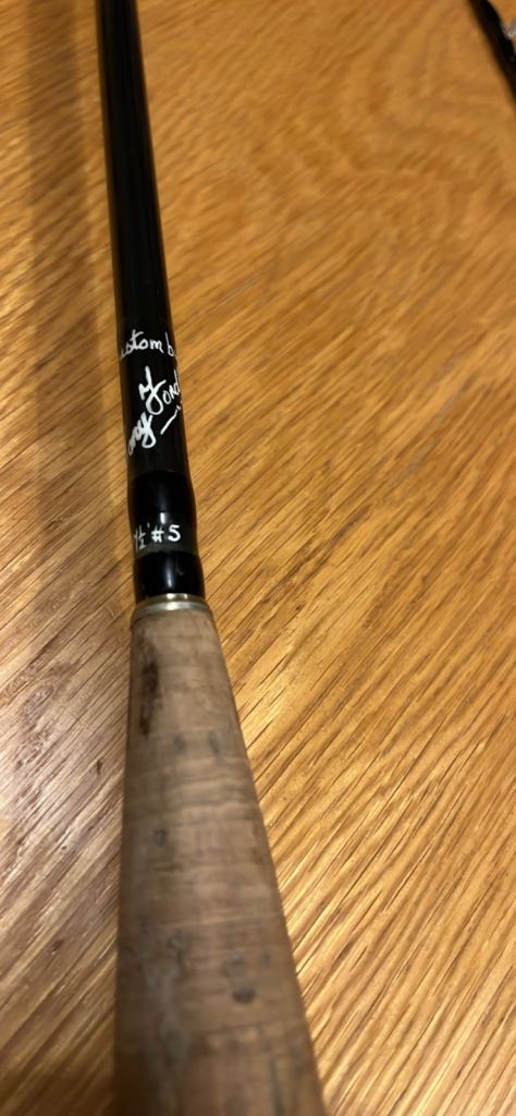 Tony Fordham custom built fly rod