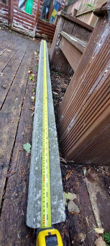 Long Concrete Lintel - Good Condition, Ready for Use