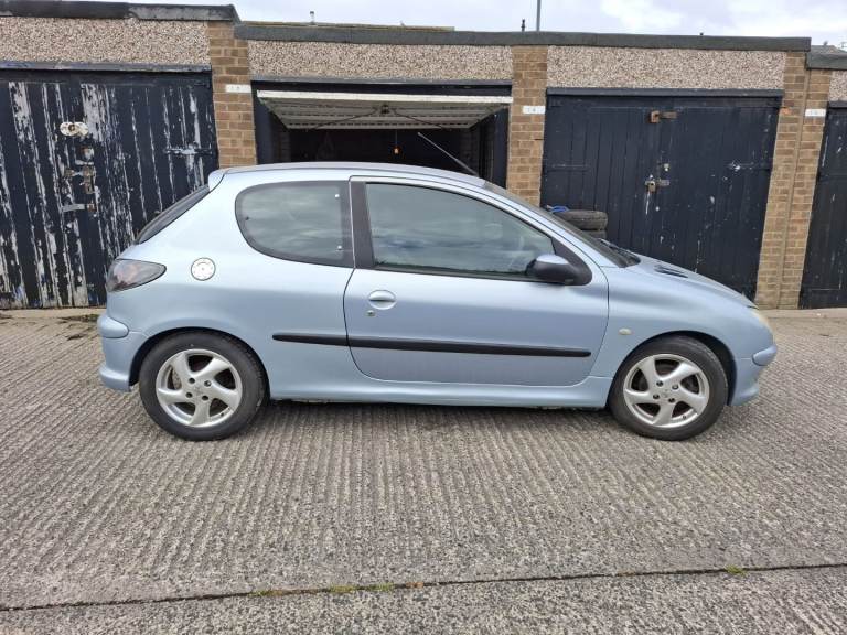 Rare Peugeot, 206, Hatchback, 2003, Automatic, 1360, sport mode, Gti Interior, Quicksilver Alloys