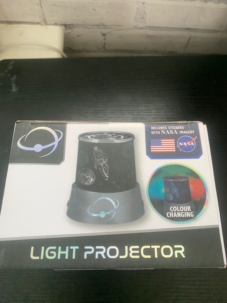 NASA Colour Changing Light Projector – Brand New
