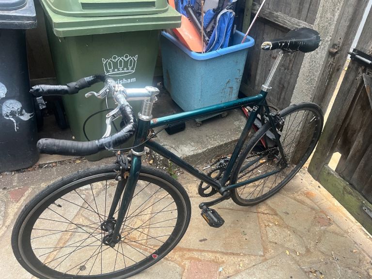 Goku Racing Green Single Speed Fixed Gear Bike