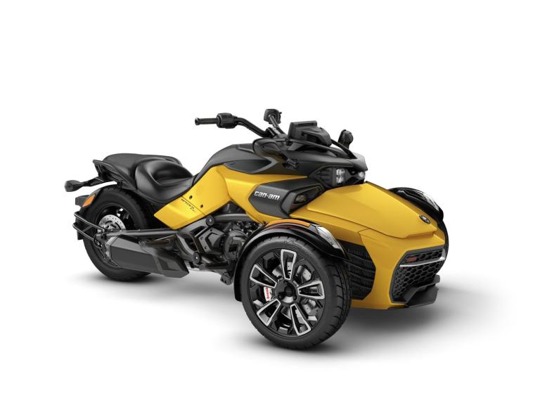 2027 Can-Am Spyder F3-S Trike Circuit Yellow Trike - Pre Order Now