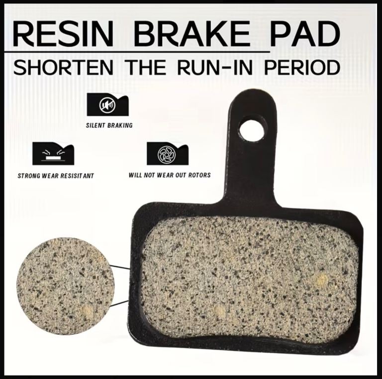 1 Pair Resin Bike Disc Brake Pads Anti-Slip for MT200 Shimano Brakes B01S & B05S