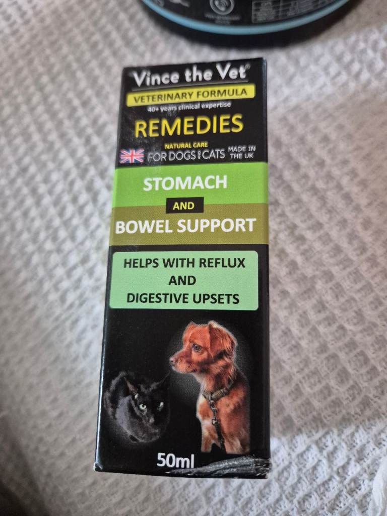 Vince the Vet stomach and bowel support