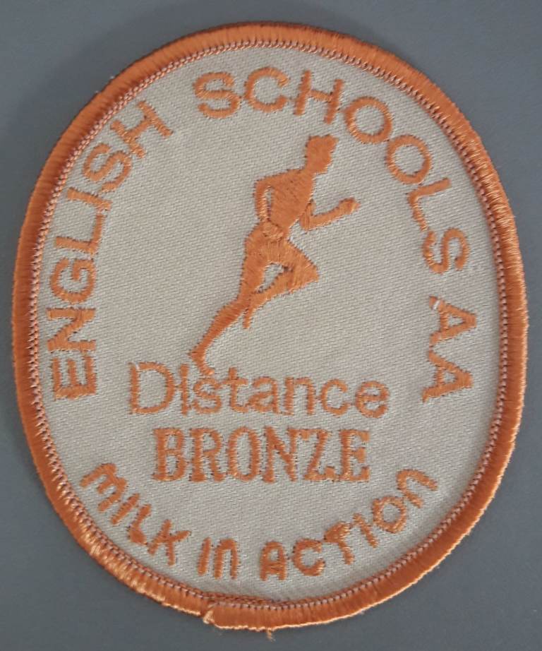 Sports Vintage 1990’s English Schools Athletic Association Distance Bronze Award – post or collect